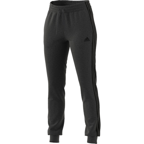 adidas Essentials Slim Tapered Cuffed 3-Stripes Pant - Womens Casual