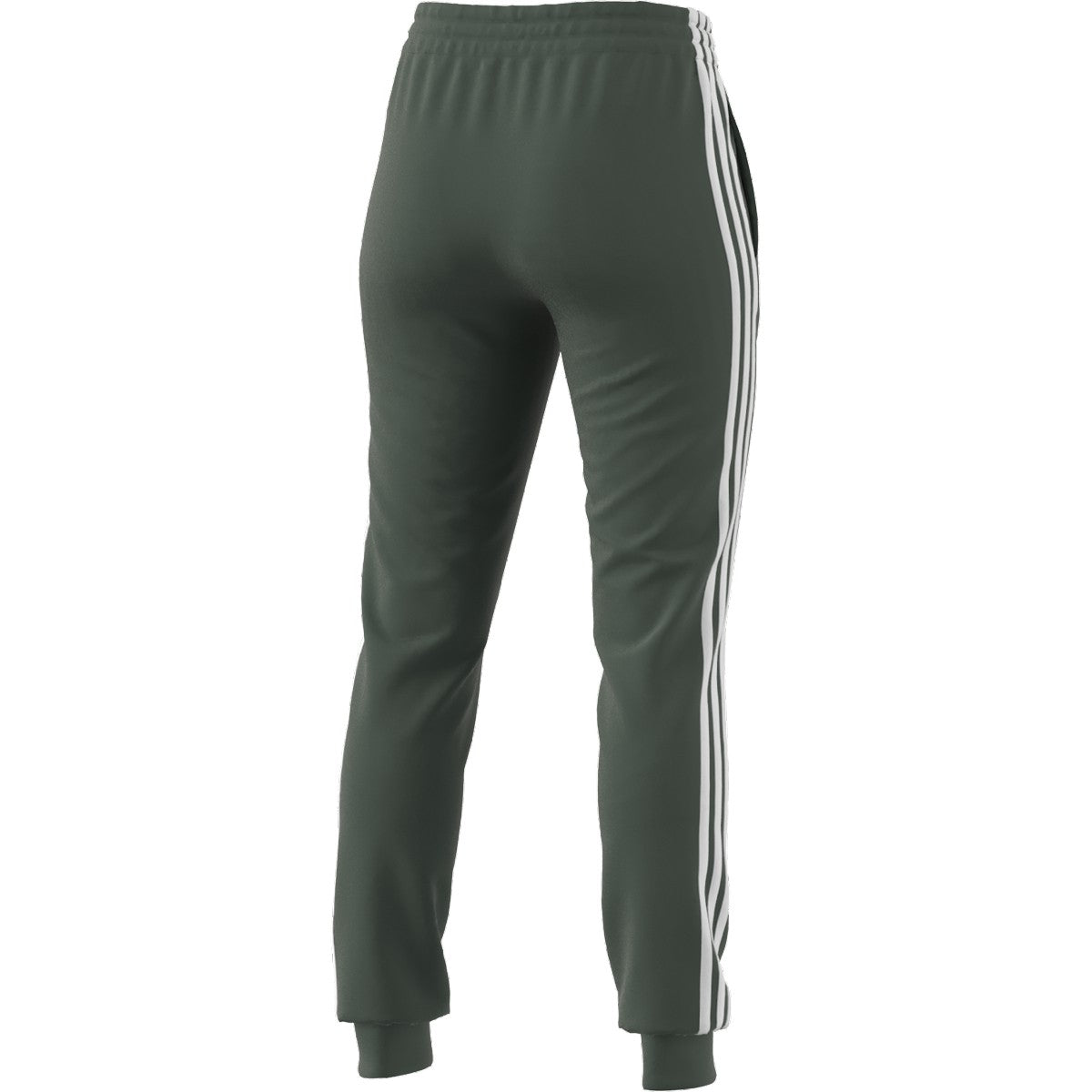adidas Essentials Slim Tapered Cuffed 3-Stripes Pant - Womens Casual