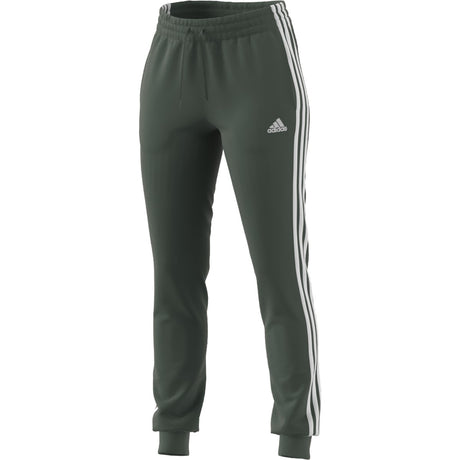 adidas Essentials Slim Tapered Cuffed 3-Stripes Pant - Womens Casual