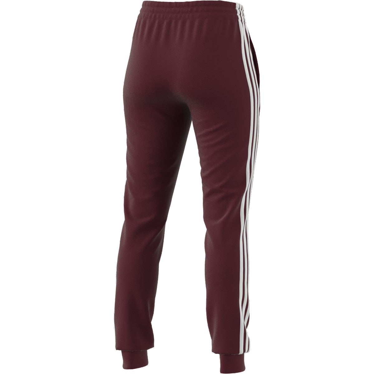 adidas Essentials Slim Tapered Cuffed 3-Stripes Pant - Womens Casual
