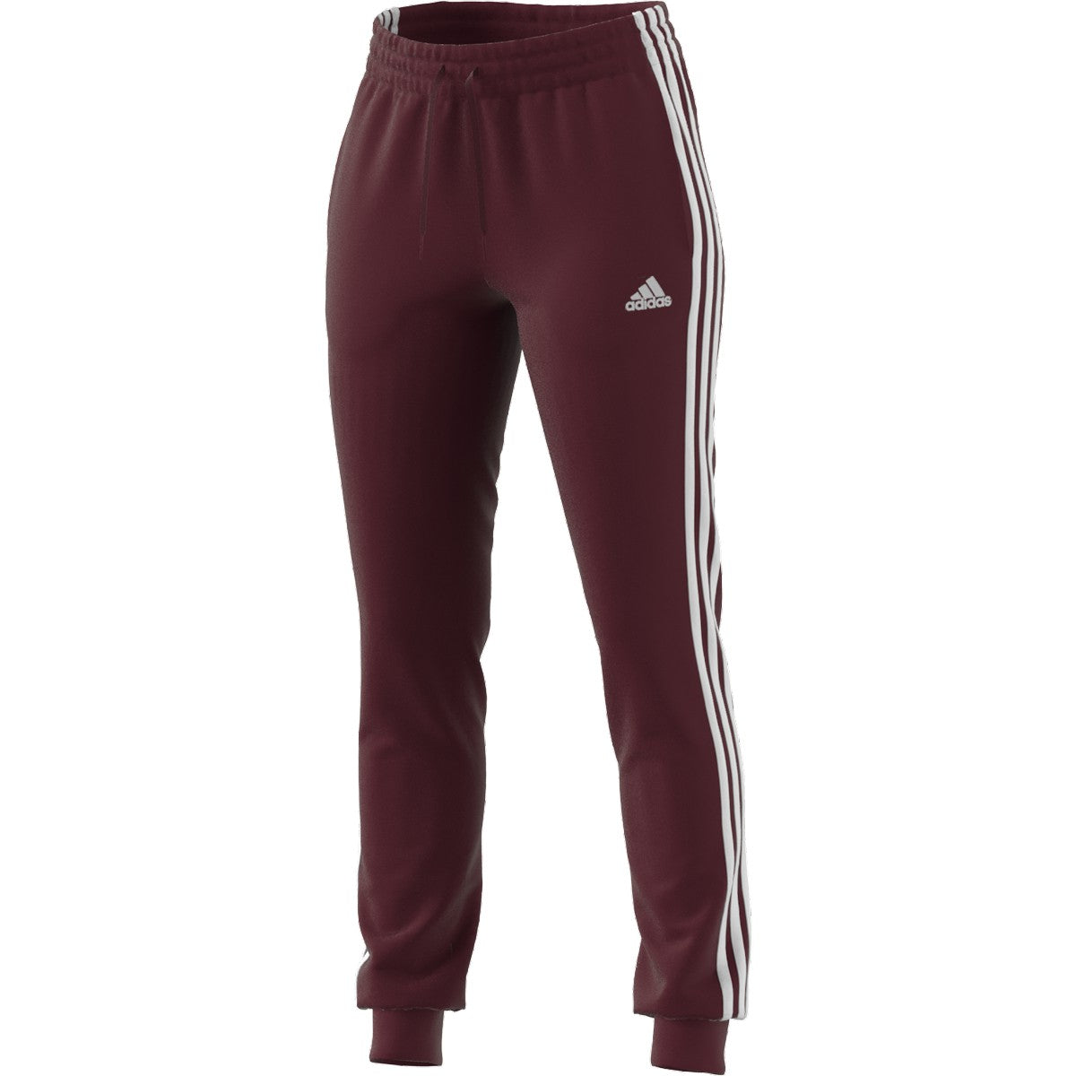 adidas Essentials Slim Tapered Cuffed 3-Stripes Pant - Womens Casual