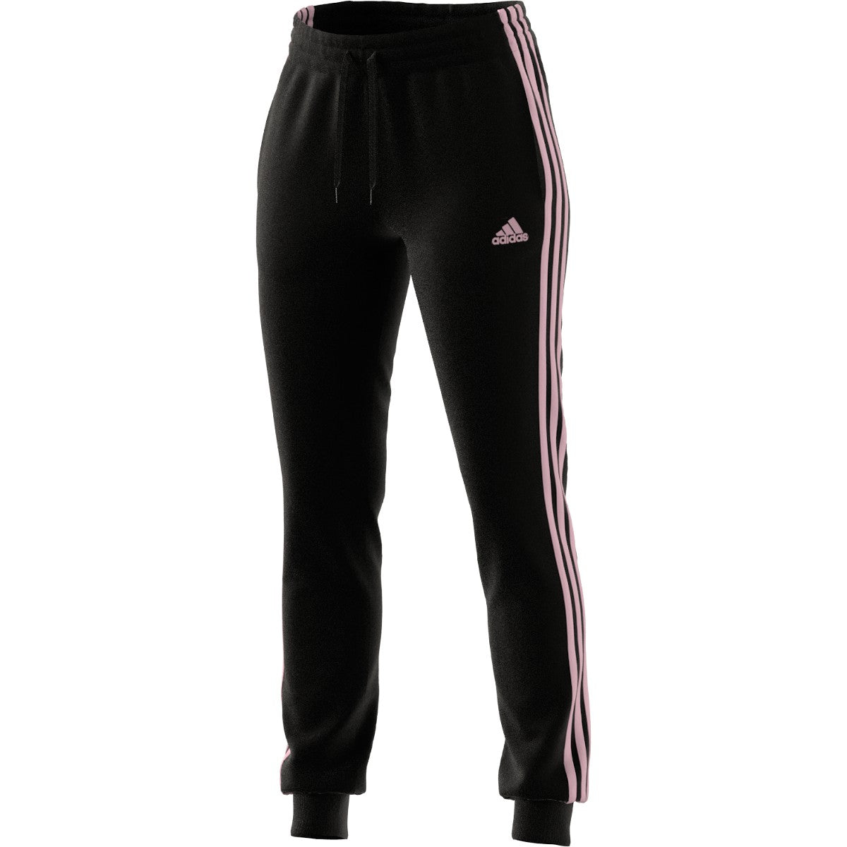 adidas Essentials Slim Tapered Cuffed 3-Stripes Pant - Womens Casual