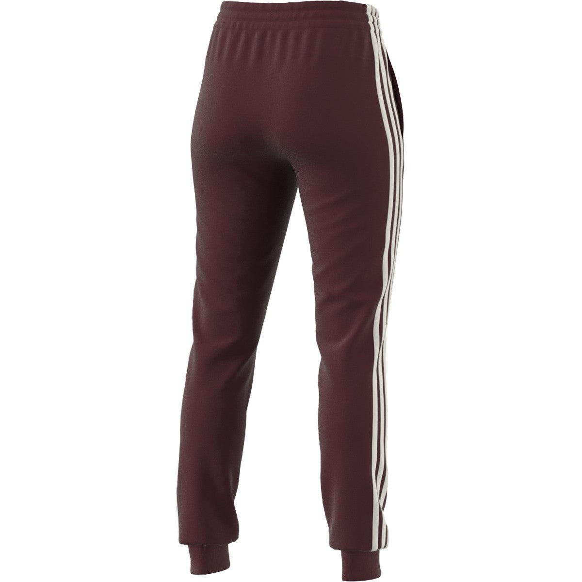 adidas Essentials Slim Tapered Cuffed 3-Stripes Pant - Womens Casual