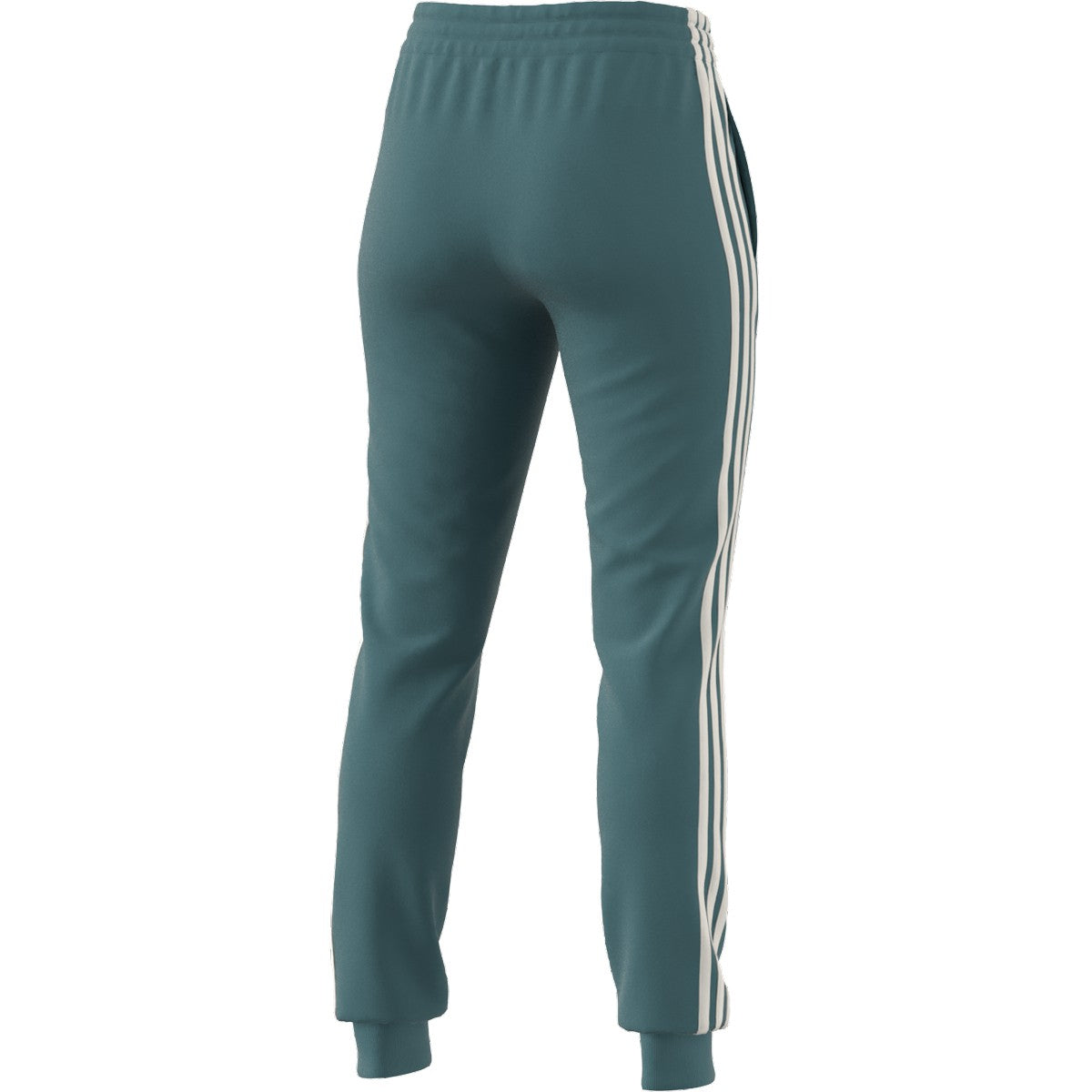 adidas Essentials Slim Tapered Cuffed 3-Stripes Pant - Womens Casual