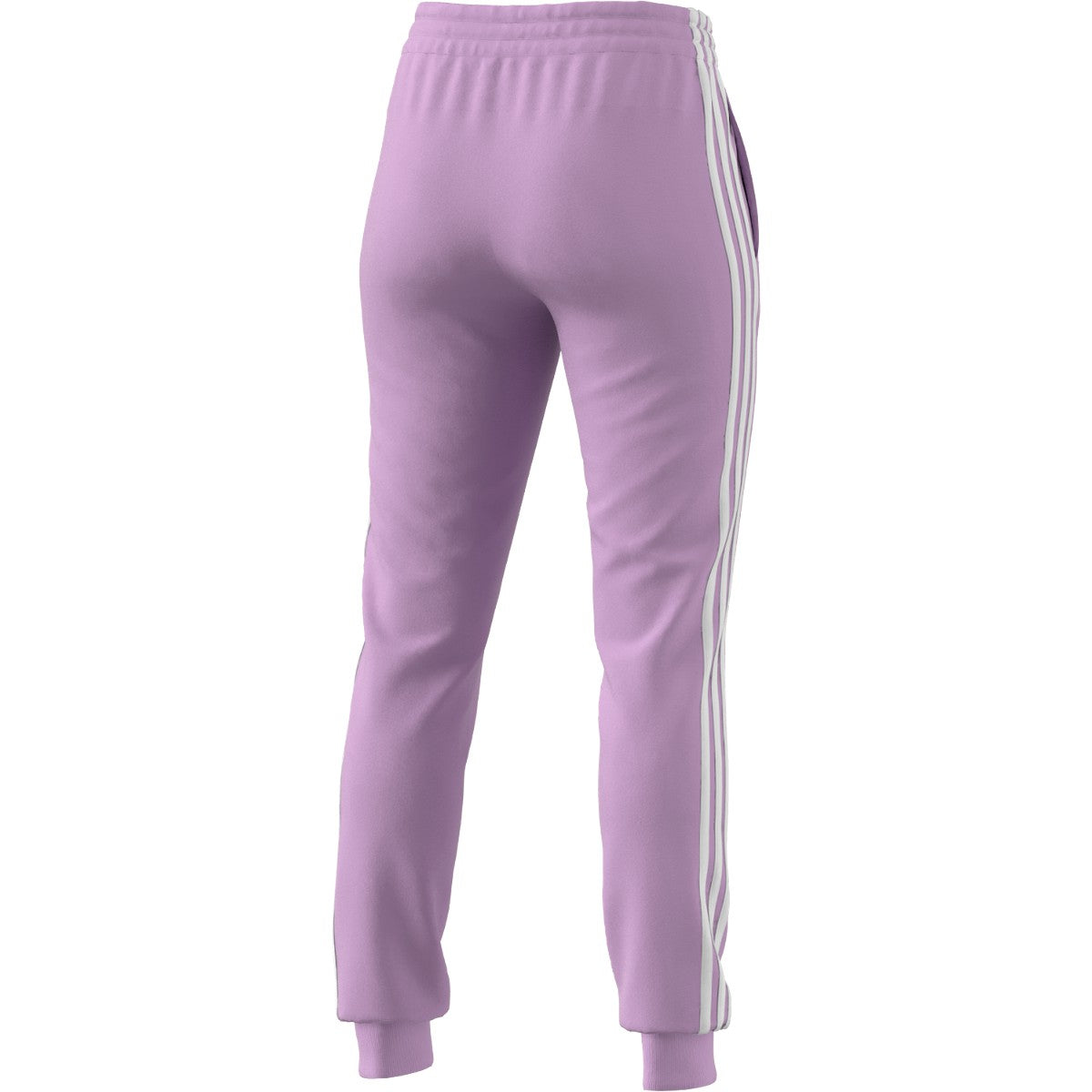 adidas Essentials Slim Tapered Cuffed 3-Stripes Pant - Womens Casual