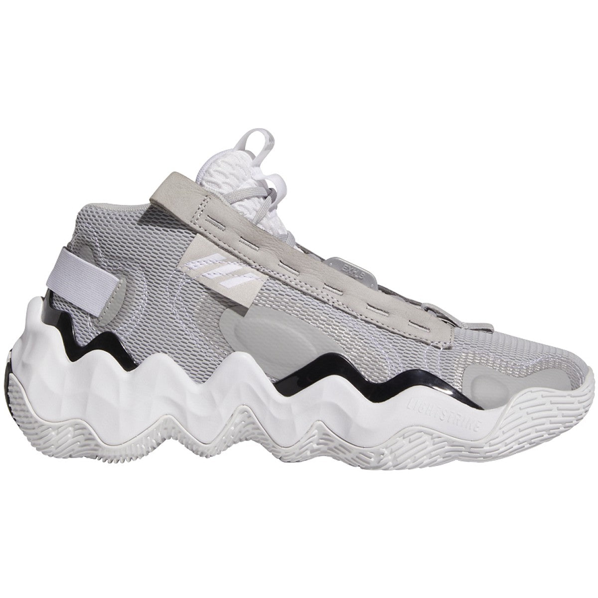 adidas Exhibit B Womens Basketball Shoes in White