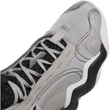 adidas Exhibit B Womens Mid-Top Basketball Shoes in Gray