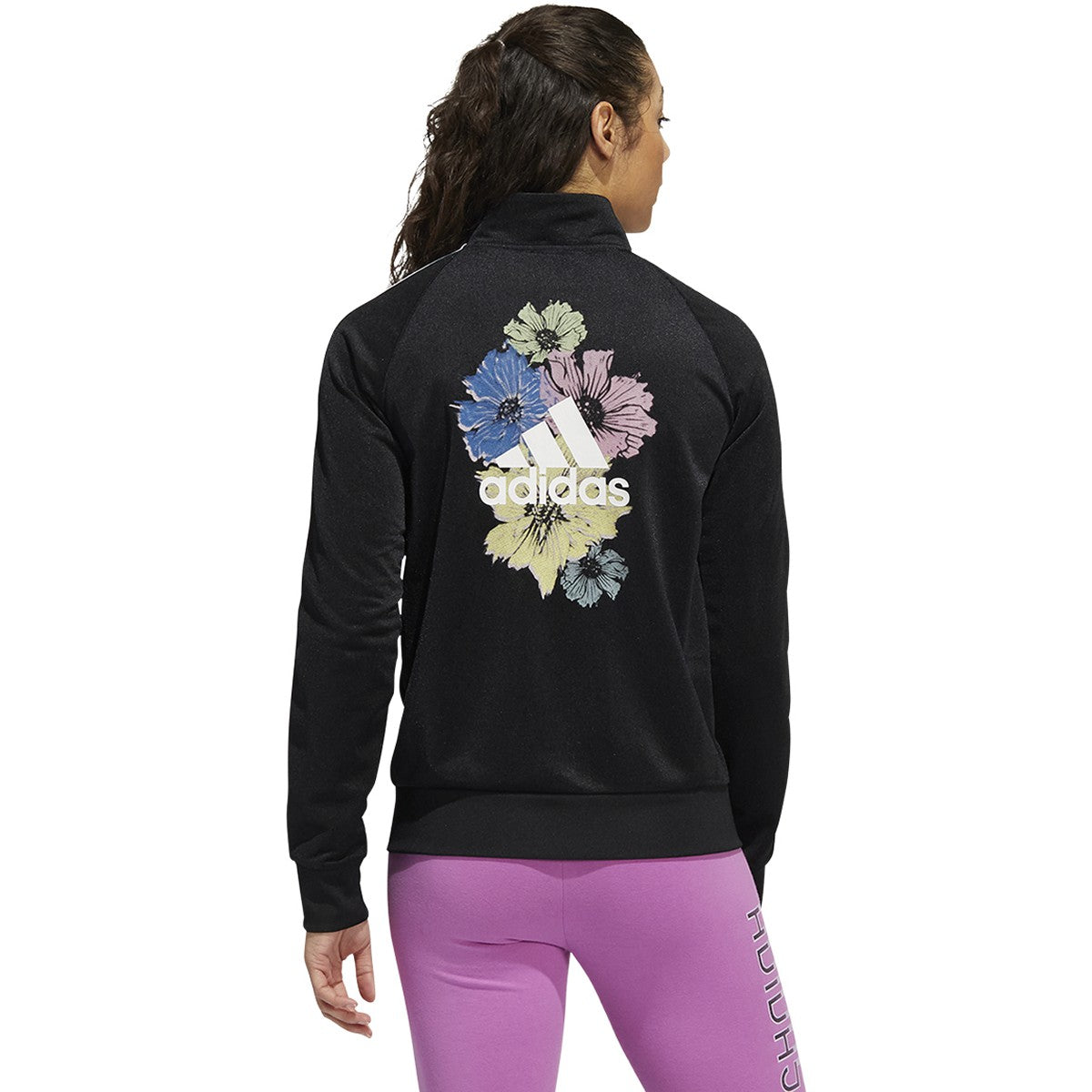 adidas Floral Graphic Jacket - Womens Casual