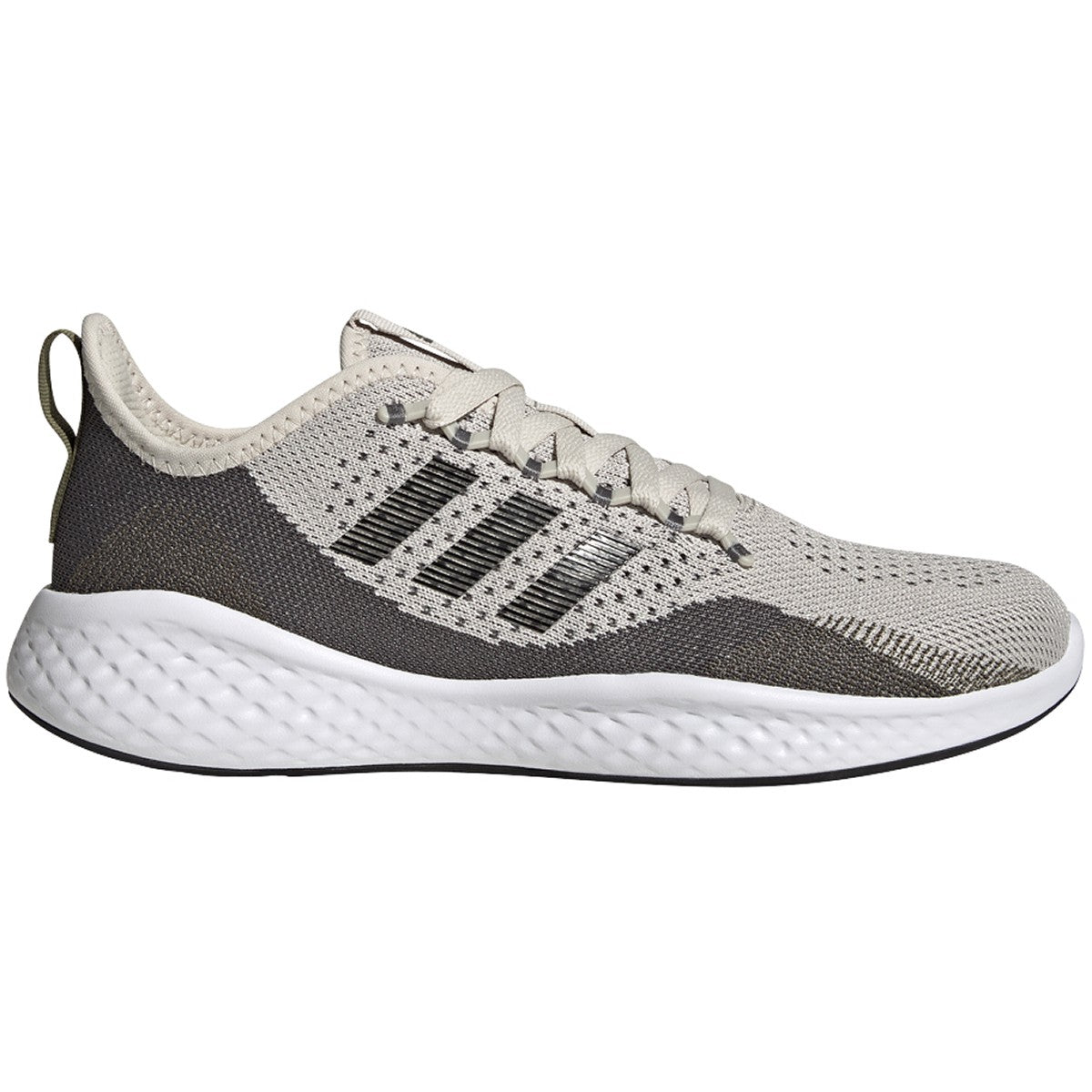 adidas Fluidflow 2.0 Mens Running Shoes in Black and Grey