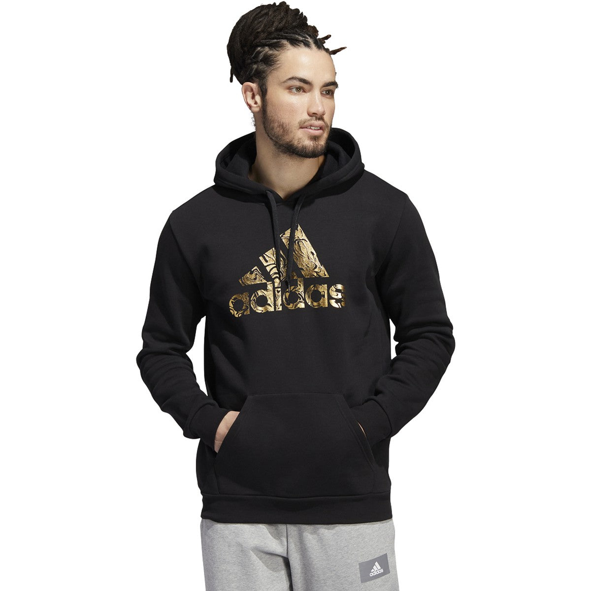 adidas Foil Badge of Sport Mens Graphic Hoodie