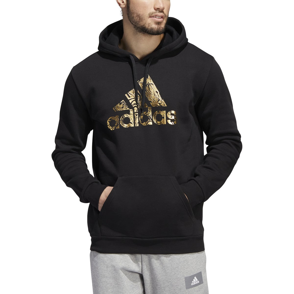 adidas Foil Badge of Sport Mens Graphic Hoodie
