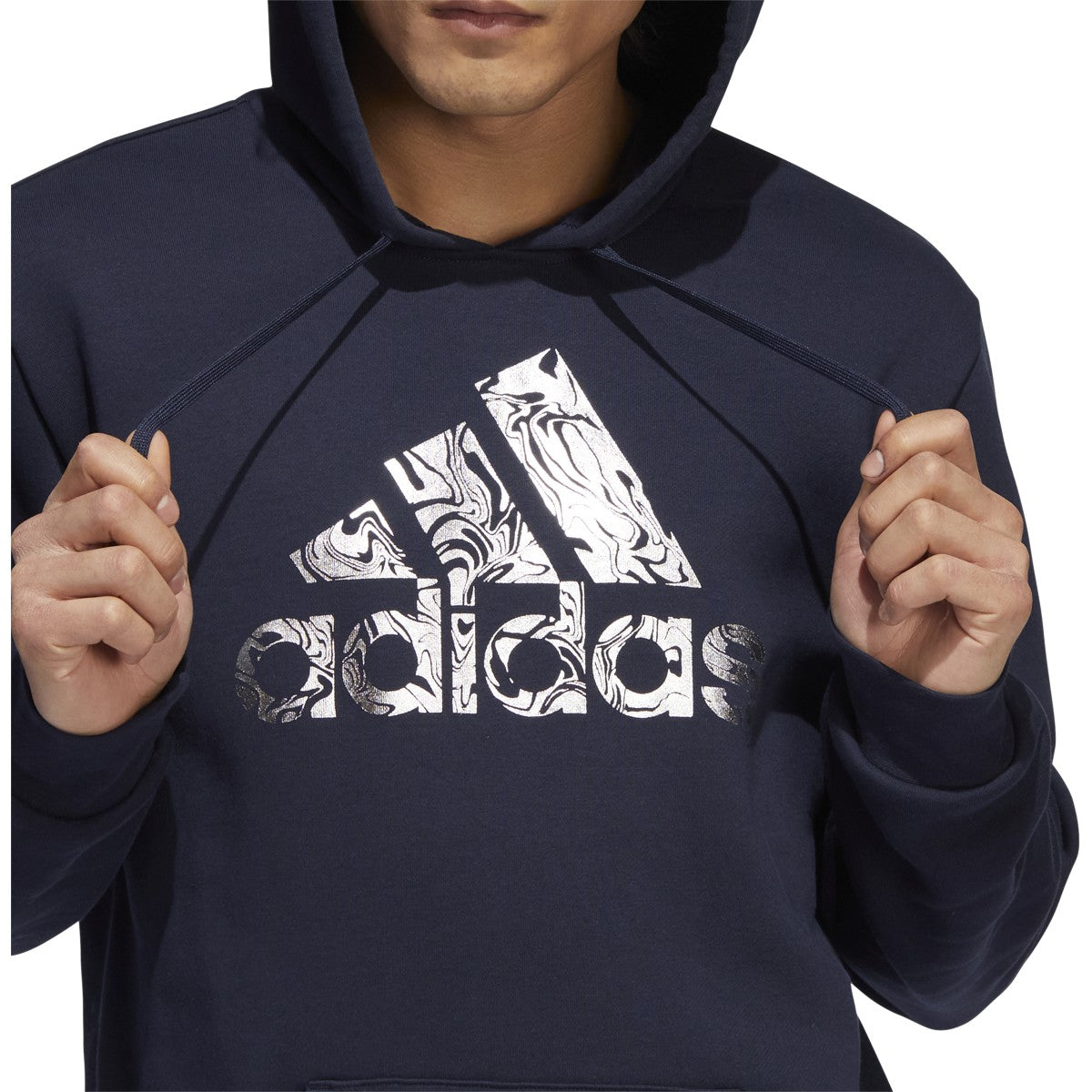 adidas Foil Badge of Sport Mens Graphic Hoodie