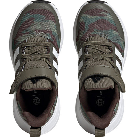 adidas Fortarun 2.0 Elastic Lace Kids Running Shoes in Camo
