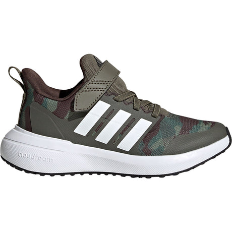 adidas Fortarun 2.0 Elastic Lace Kids Running Shoes in Camo