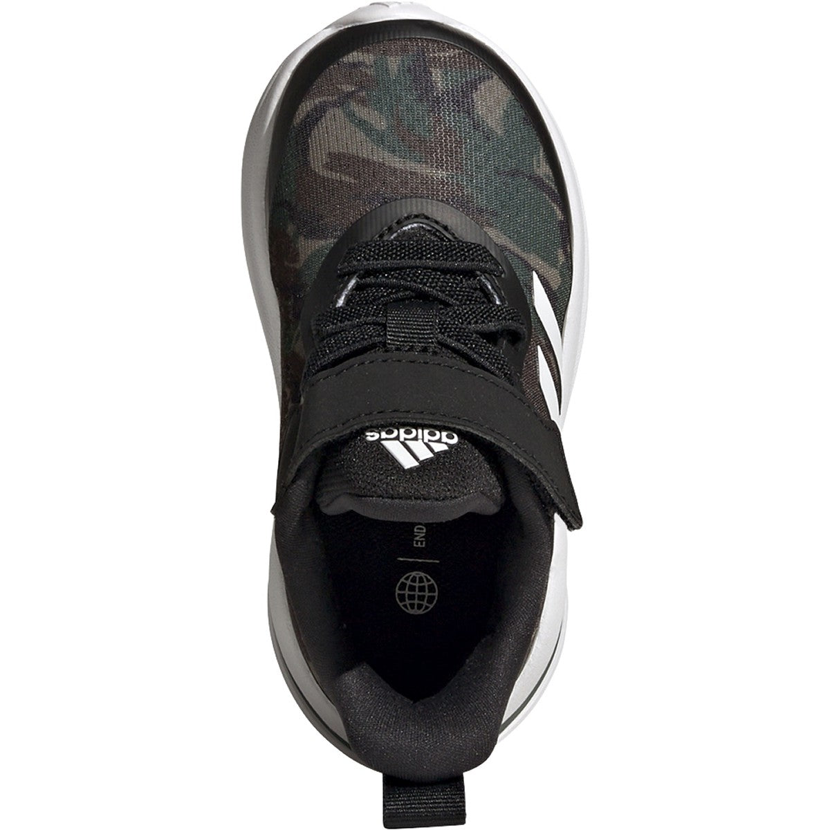 adidas FortaRun Elastic Lace Shoe - Toddler Casual
