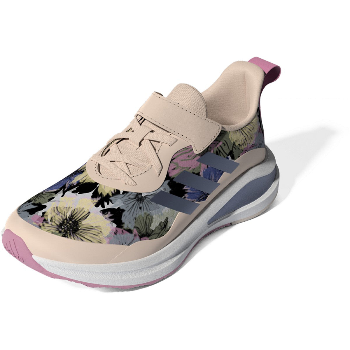 adidas FortaRun Kids Running Sneakers with Flowers