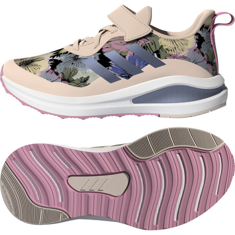 adidas FortaRun Kids Running Sneakers with Flowers