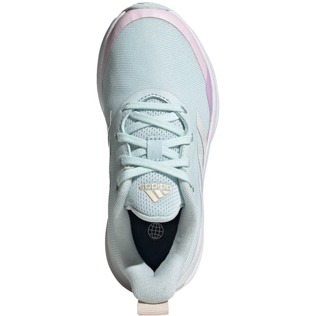 adidas Fortarun Lace Kids Running Shoes in Blue and Pink