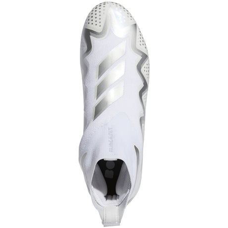 adidas Freak Ultra 22 Mens Football Cleats in White and Silver