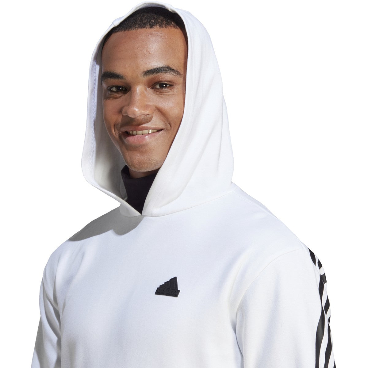 adidas Future Icons 3 Mens Stripes Hoodie
