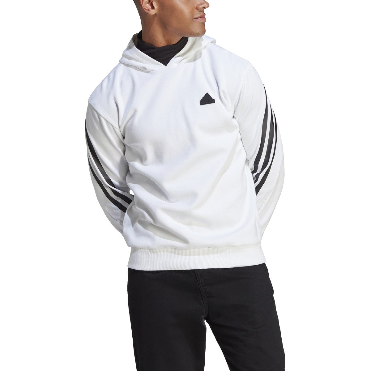 adidas Future Icons 3 Mens Stripes Hoodie