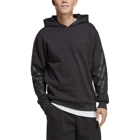 adidas Future Icons 3 Mens Stripes Hoodie
