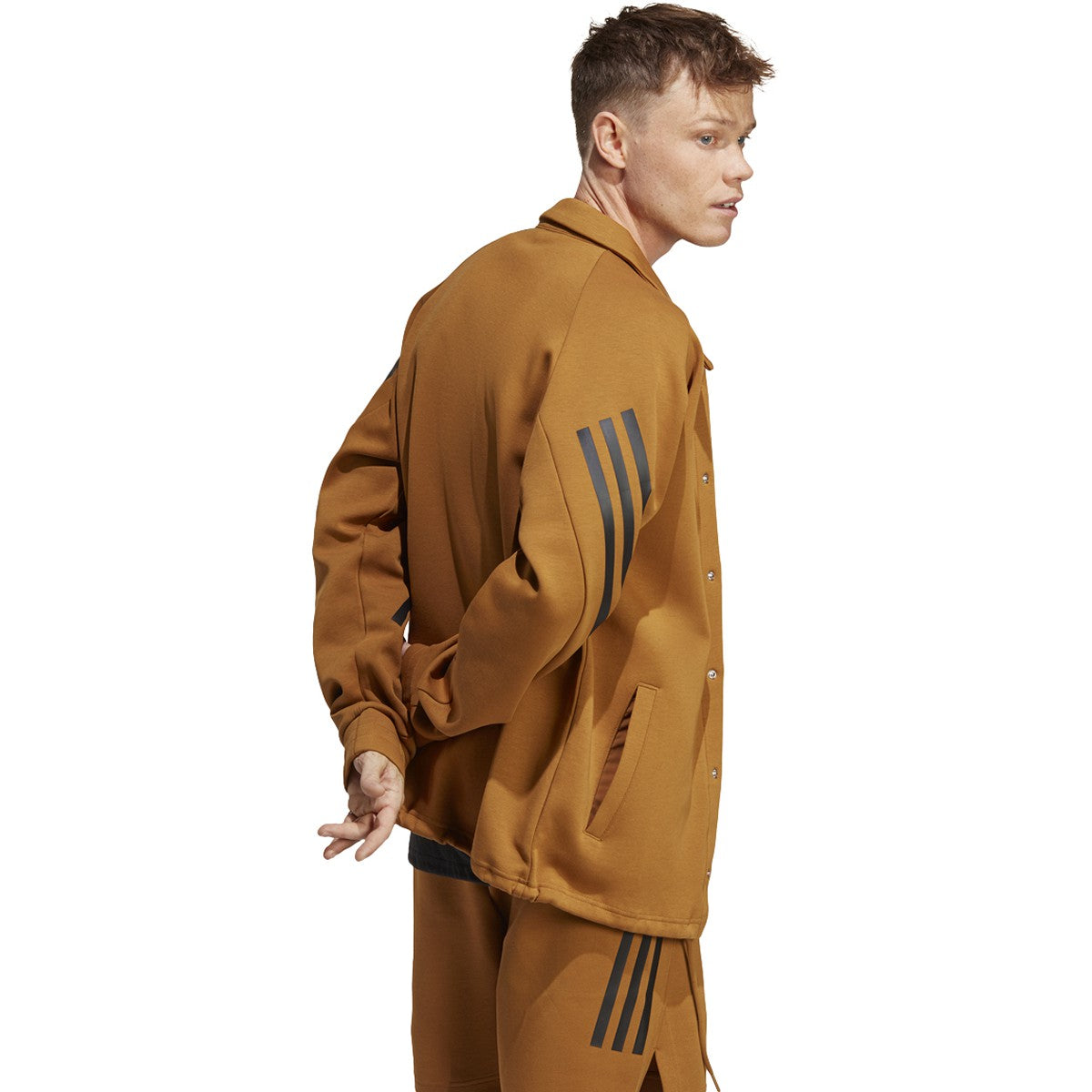 adidas Future Icons 3 Stripes Mens Coaches Jacket