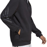 adidas Future Icons 3 Stripes Mens Full Zip Hoodie