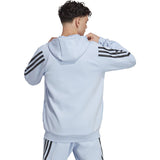 adidas Future Icons 3 Stripes Mens Full Zip Hoodie