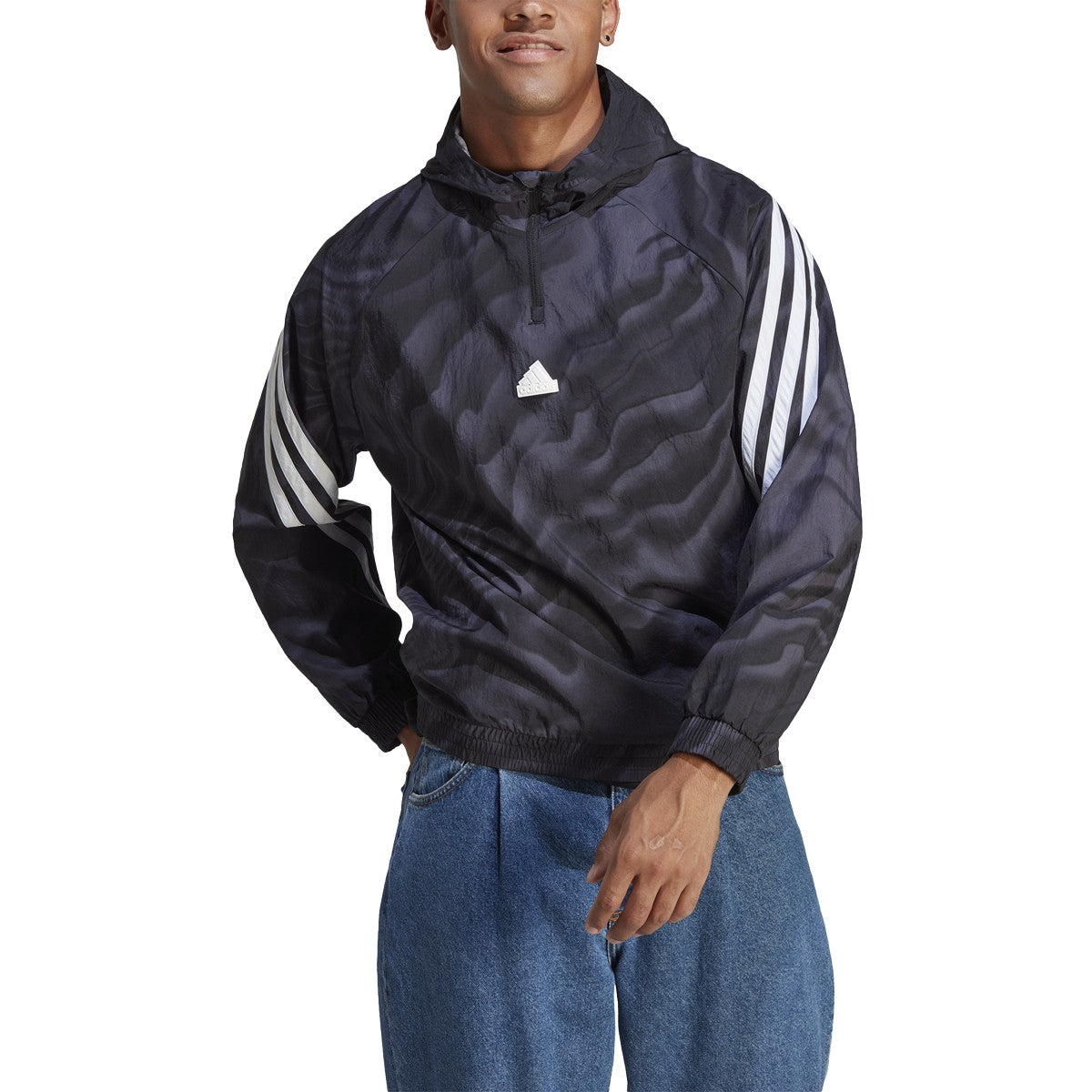 adidas Future Icons All Over Print Mens Hoodie