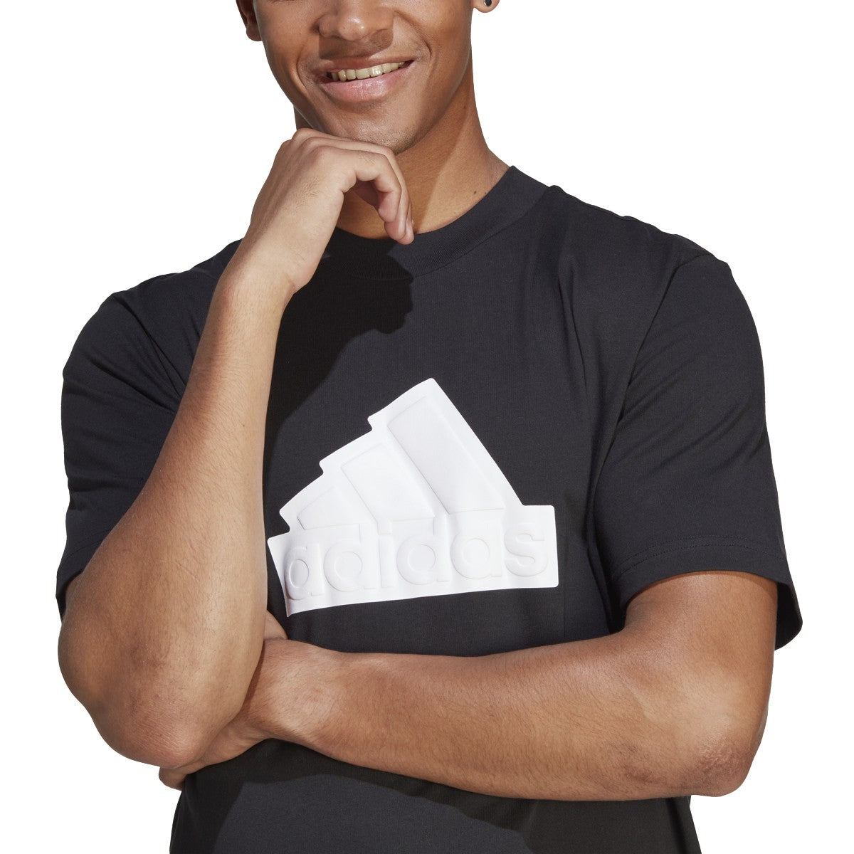 adidas Future Icons Badge of Sport Mens Short Sleeve T-Shirt