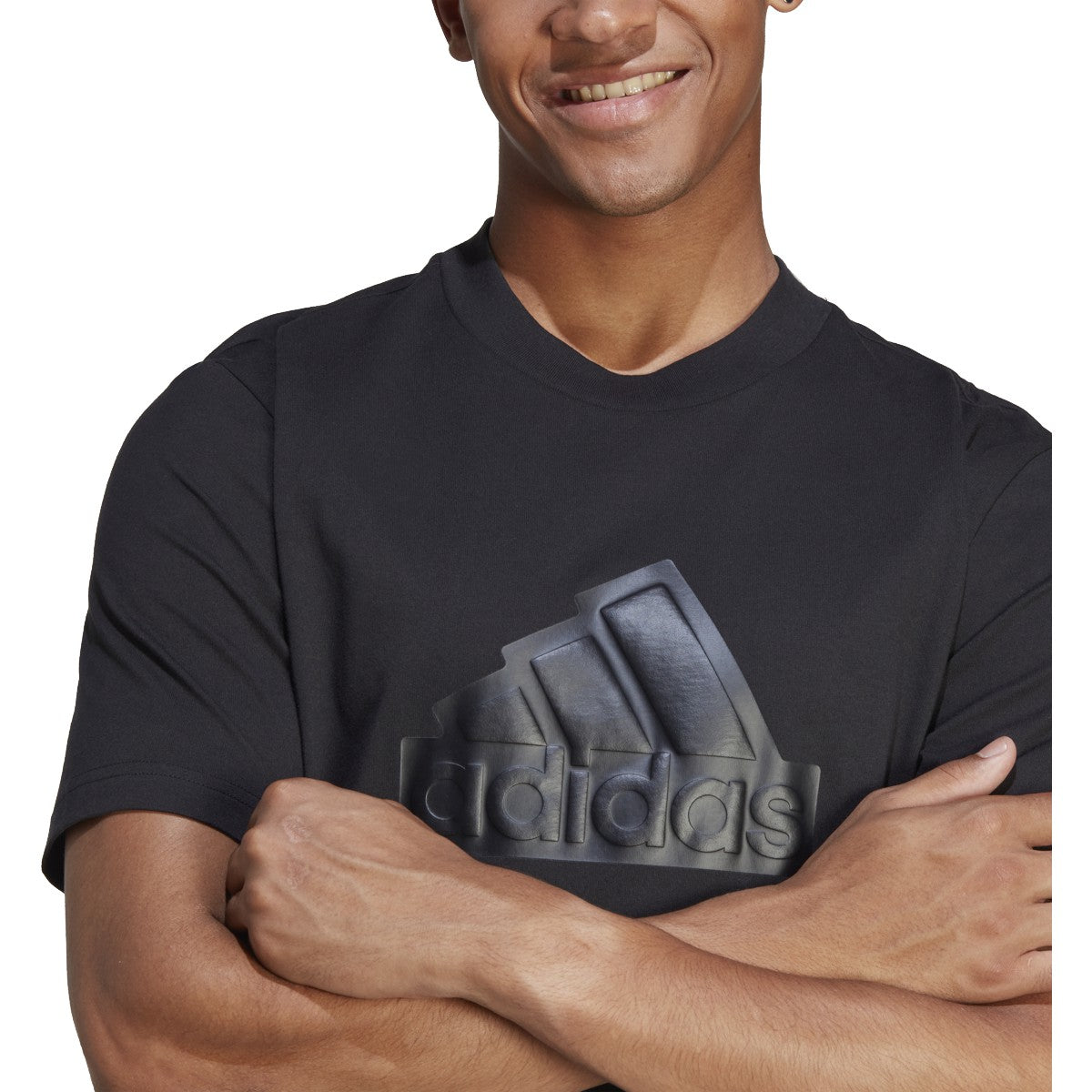 adidas Future Icons Badge of Sport Mens Short Sleeve T-Shirt