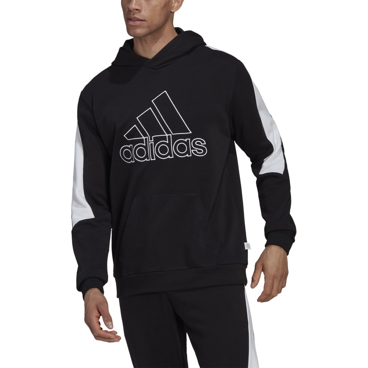 adidas Future Icons Embroidered Badge of Sport Hoodie - Mens Casual