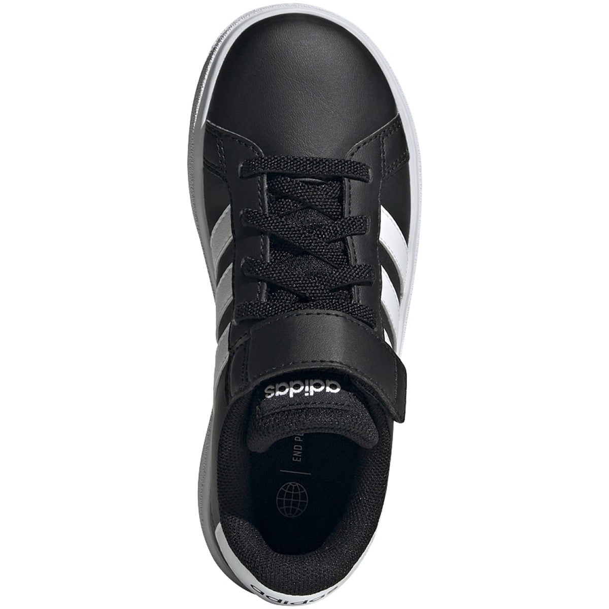 adidas Grand Court 2.0 Elastic Lace Shoe - Kids Tennis