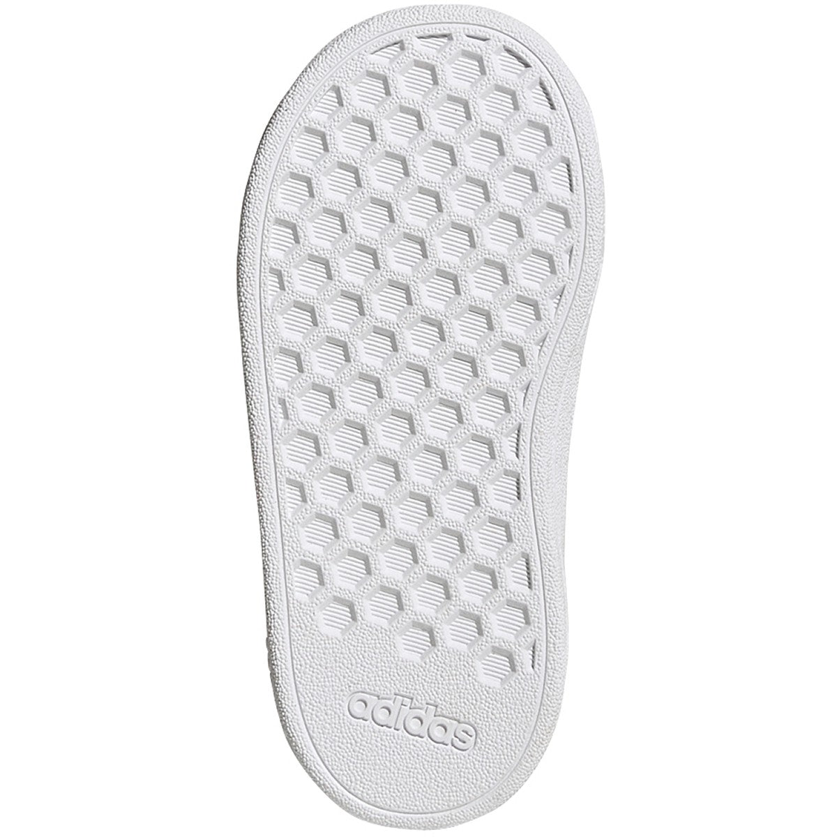 adidas Grand Court 2.0 Infant Tennis Shoes in White and Green