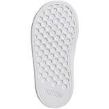 adidas Grand Court 2.0 Infant Tennis Shoes in White and Green
