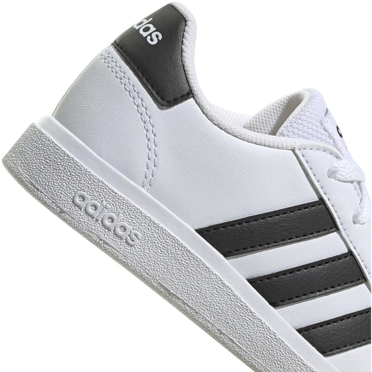 adidas Grand Court 2.0 Kids Tennis Shoes in White