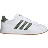 adidas Grand Court 2.0 Mens Tennis Shoes with Camouflage Stripes