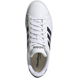 adidas Grand Court 2.0 Mens Tennis Shoes with Navy Stripes