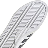 adidas Grand Court 2.0 Mens Tennis Shoes with Navy Stripes