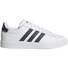 adidas Grand Court 2.0 Mens Tennis Shoes with Navy Stripes