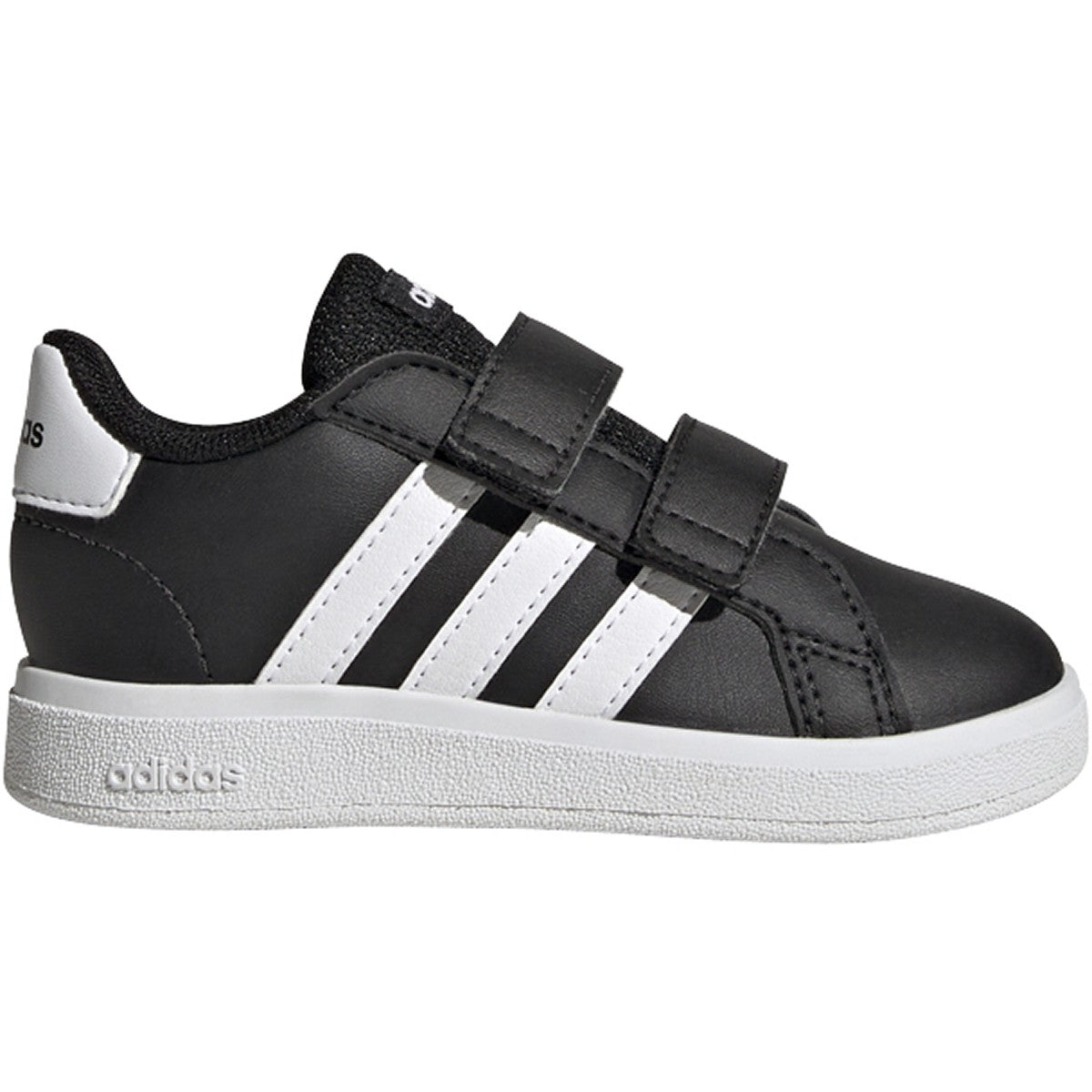 adidas Grand Court 2.0 Toddler Casual Sneakers in Black