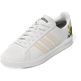adidas Grand Court 2.0 Womens Tennis Shoes with Flower Print
