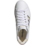 adidas Grand Court 2.0 Womens Tennis Sneakers with Flowers