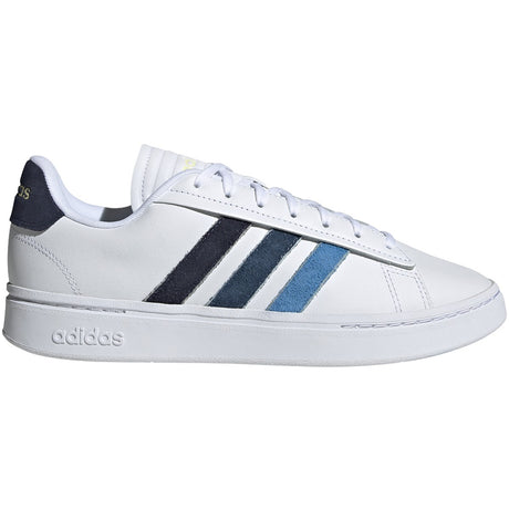 adidas Grand Court Alpha Mens Tennis Shoes in White and Blue