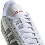 adidas Grand Court Alpha Mens Tennis Shoes with Black Stripes