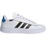 adidas Grand Court Alpha Mens Tennis Shoes with Black Stripes