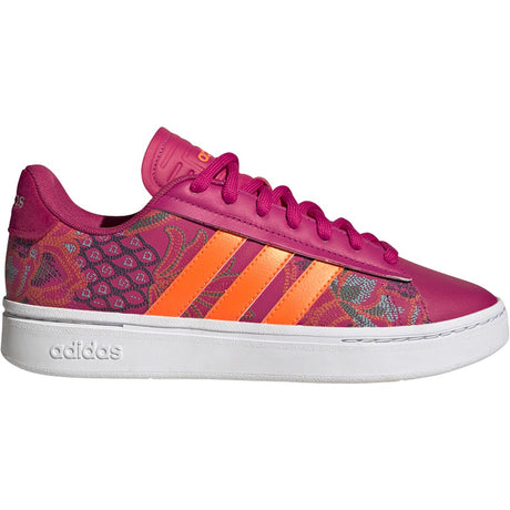 adidas Grand Court Alpha Womens Tennis Shoe with Florals