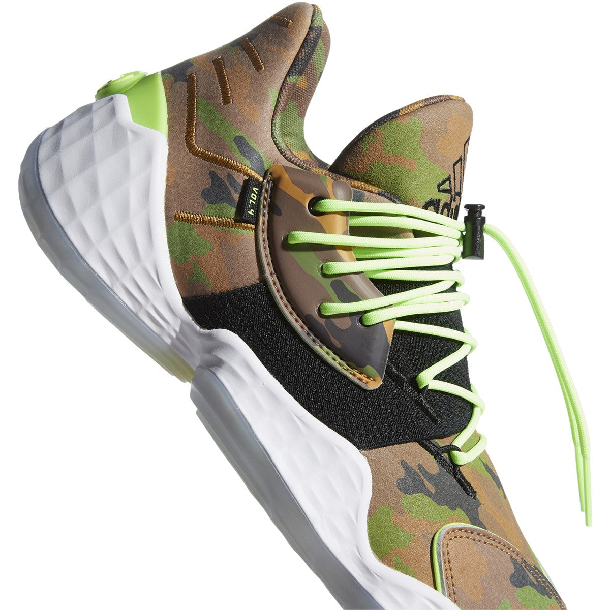 adidas James Harden x Daniel Patrick Mens Basketball Shoes in Camo