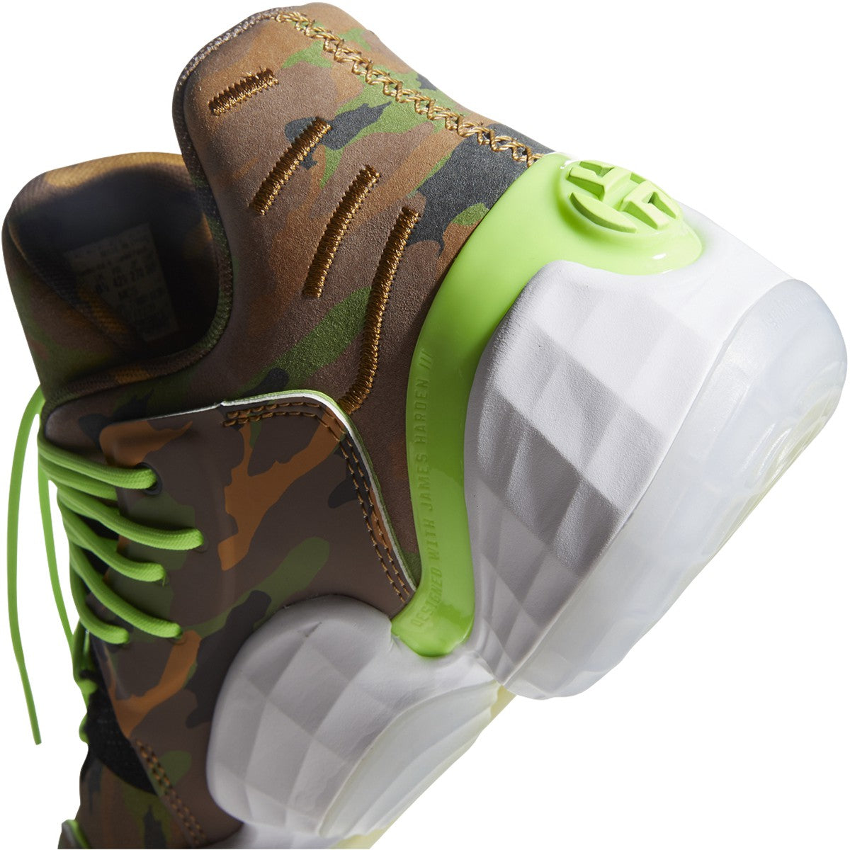 adidas James Harden x Daniel Patrick Mens Basketball Shoes in Camo